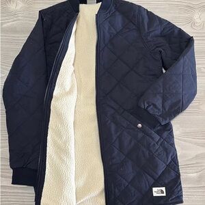The North Face black Quilted Puffer Jacket